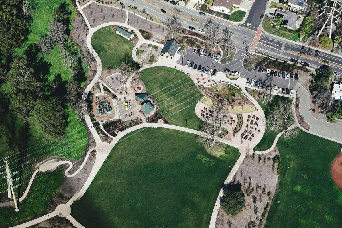 Dunwoody Perimeter Center office towers and corporate business district in Atlanta